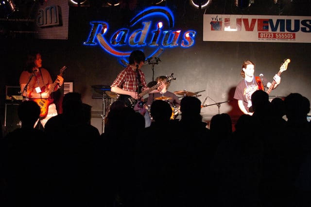 Battle of the bands at Radius  in 2008