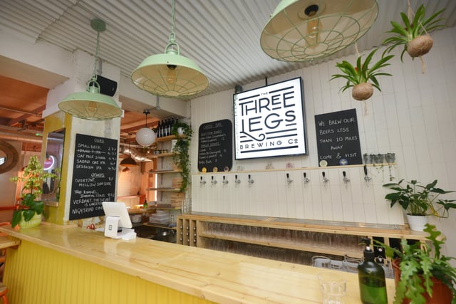 Heist, in Norman Road, St Leonards, is afood hallwith restaurants that also plays host to a brewery tap for popular local brewery Three Legs. It has a fantastic range of beers from the brewery as well as unusual and changing guest beers.