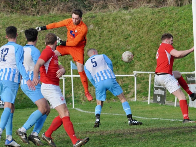 Action, goals and celebrations from Worthing United's 4-1 SCFL division one win over Arundel / Pictures: Stephen Goodger