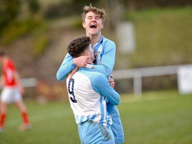 Action, goals and celebrations from Worthing United's 4-1 SCFL division one win over Arundel / Pictures: Stephen Goodger