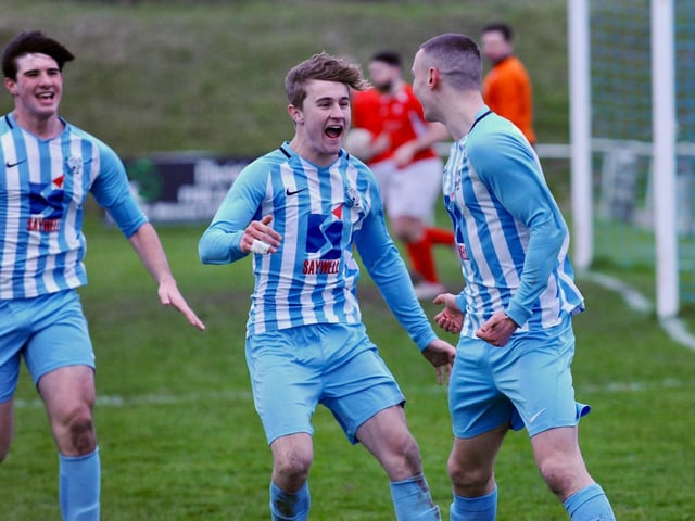 Action, goals and celebrations from Worthing United's 4-1 SCFL division one win over Arundel / Pictures: Stephen Goodger