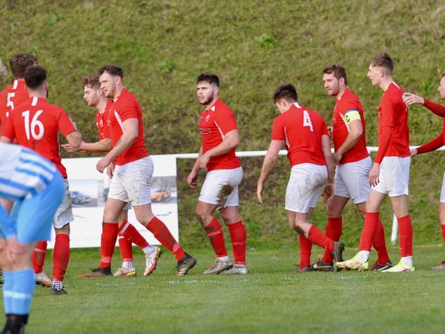 Action, goals and celebrations from Worthing United's 4-1 SCFL division one win over Arundel / Pictures: Stephen Goodger