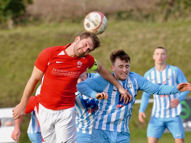 Action, goals and celebrations from Worthing United's 4-1 SCFL division one win over Arundel / Pictures: Stephen Goodger