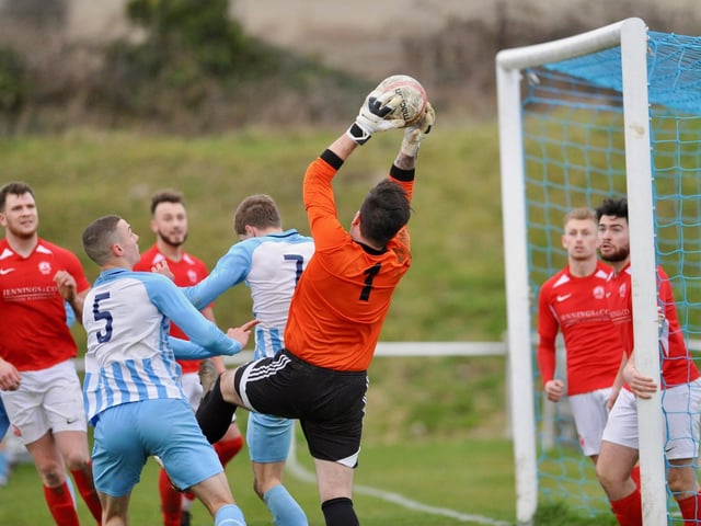Action, goals and celebrations from Worthing United's 4-1 SCFL division one win over Arundel / Pictures: Stephen Goodger
