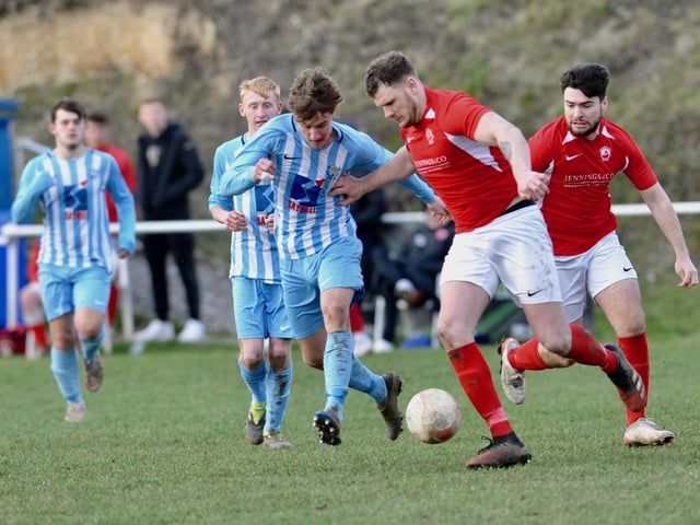 Action, goals and celebrations from Worthing United's 4-1 SCFL division one win over Arundel / Pictures: Stephen Goodger