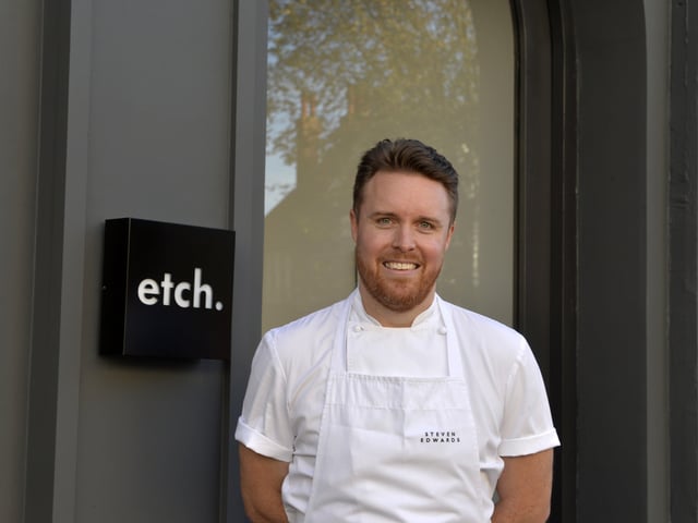 etch Restaurant and Steve Edwards in Brighton.