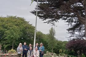 The volunteer gardeners of Whitby's Pannett Park.