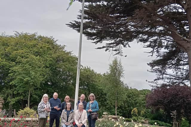 The volunteer gardeners of Whitby's Pannett Park.
