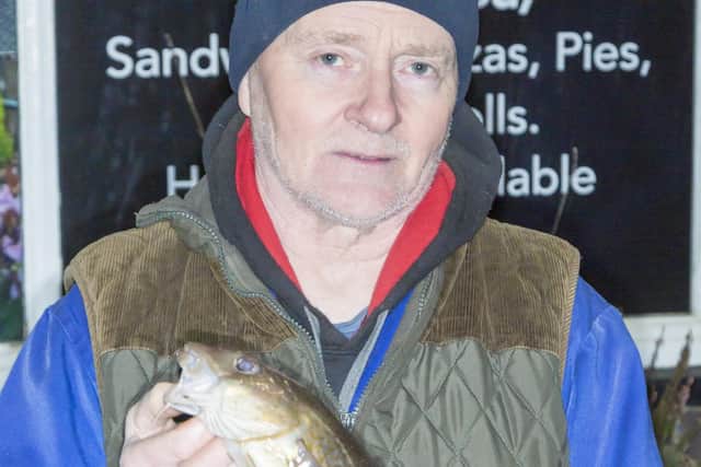 Brian Harland claimed the Heaviest Bag of Fish and Heaviest Fish of 1 lb 02½ oz at Sunday's WSAA League match. PHOTO: PETER HORBURY