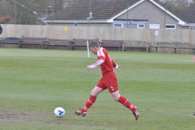 Ryan Rivis hit a hat-trick for Wombleton Wanderers