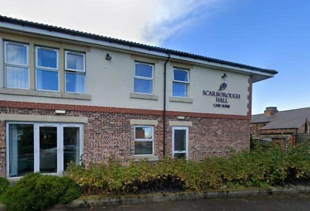 Scarborough Hall care home. picture: Google Maps