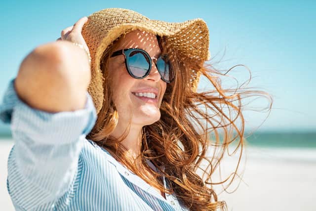 It is important to choose sunglasses with UV protection