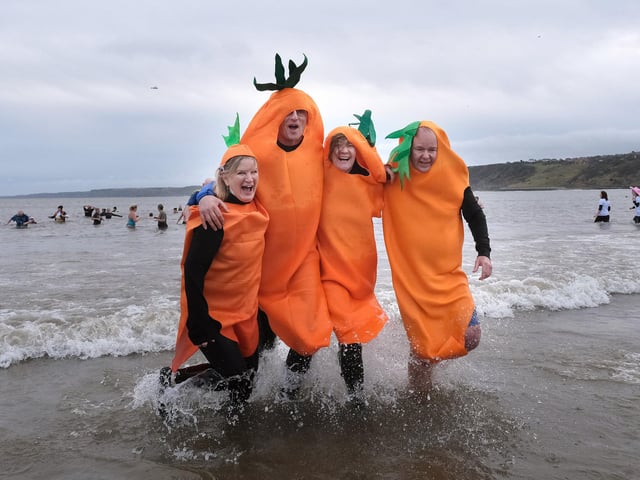 Participants in fancy dress
