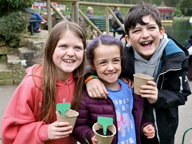 Planting seeds together!