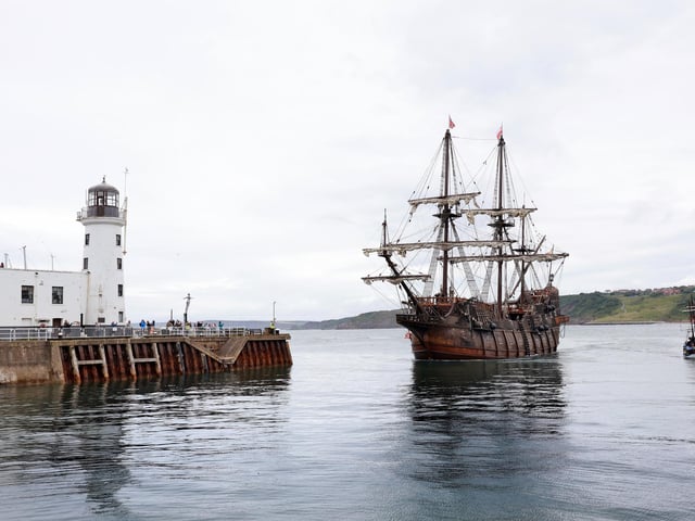 Sailing into Scarborough