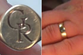 Both Mr Roberts' own wedding ring and that of his grandfather were taken.