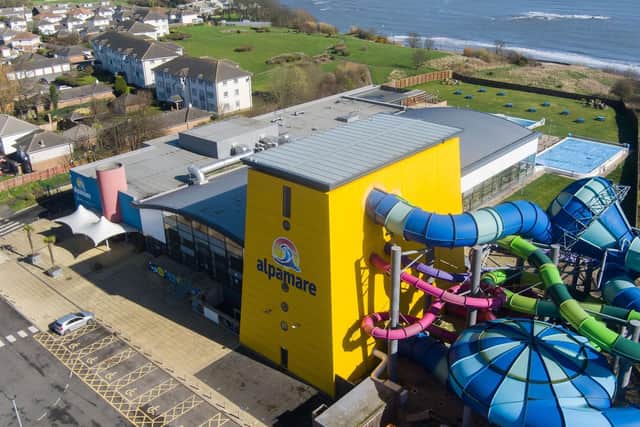 Alcohol can be served from 8am until 10pm seven days a week at the recently reopened Alpamare water park. Photo: North Yorkshire Council.