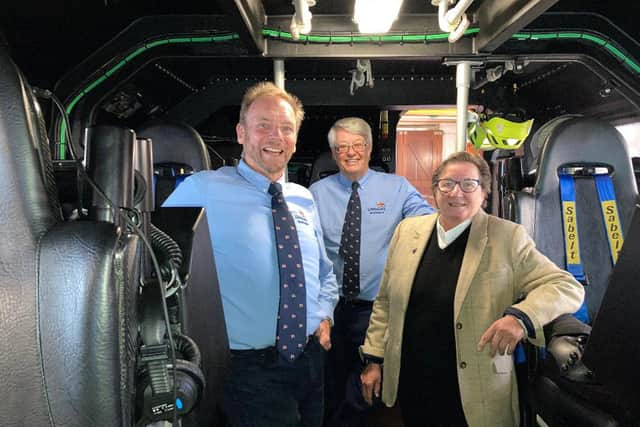 High Sheriff of East Riding of Yorkshire visits Bridlington RNLI. Photo courtesy of  RNLI Bridlington.