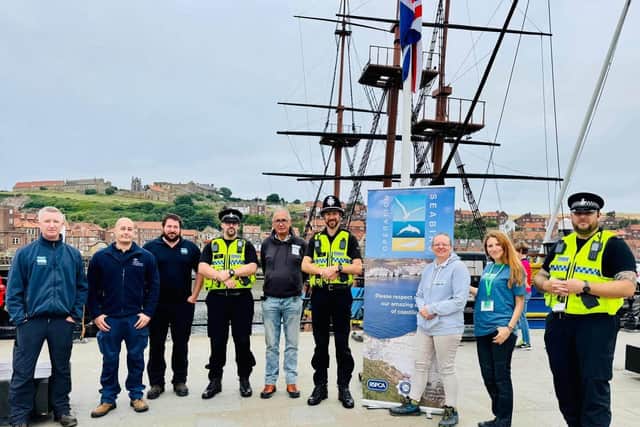 North Yorkshire Police held a multi-agency Operation Seabird event at held Whitby harbour.