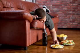 If you do indulge in binge watching television take care not to snack too much, because it is easy to develop a habit and unconsciously eat when you don’t need to. Photo: AdobeStock