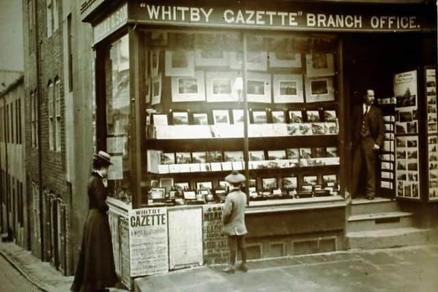 Before the establishment of Holman's, the Gazette was sold from its branch office on Skinner Street.