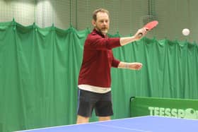 Jon Bell scored a hat-trick for Spin Doctors, who claimed the Division 2 title. PHOTOS BY TONY WIGLEY.