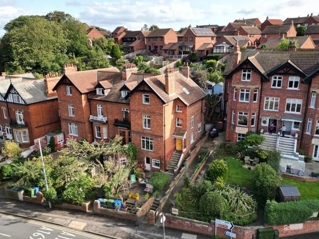 This three bedroom and two bathroom town house is for sale with Hope & Braim Estate Agents with a guide price of £395,000.