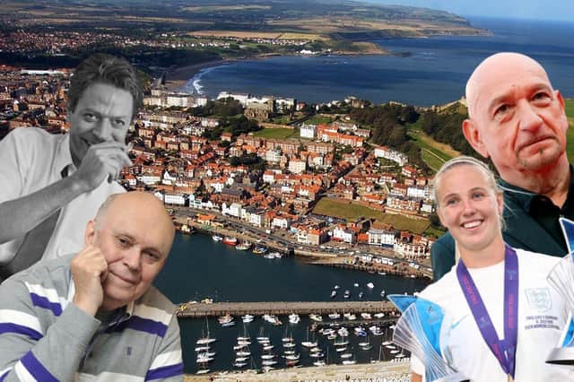 Scarborough and Whitby are home to plenty of famous faces ... who do you recognise?