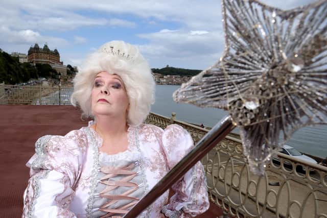 The Chase star Anne Hegerty plays the Fairy Godmother in Cinderella - this year's pantomime at Scarborough Spa