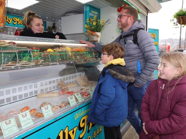 Time for a seaside snack