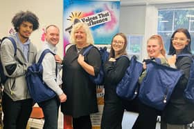 The backpacks are designed to be a quick grab-and-go resource for East Riding of Yorkshire Council.