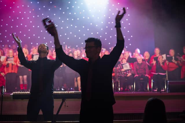 Scarborough Remarkable Rock Choir at a previous performance