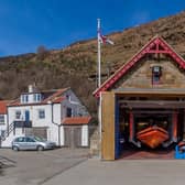 Staithes RNLI Lifeboat Station.