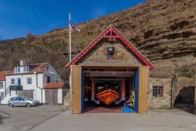 Staithes RNLI Lifeboat Station.