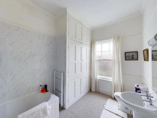 One of the four bathrooms.