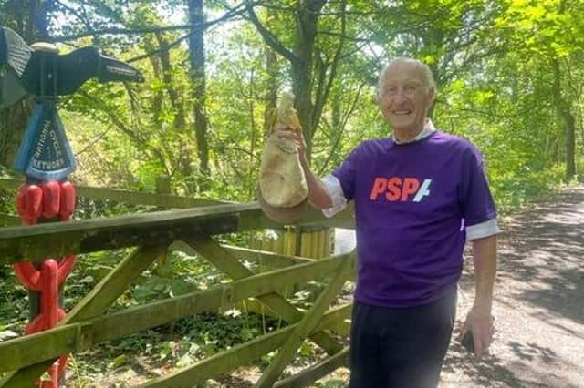 John Maskill completes his challenge