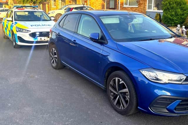 On May 11, Humberside Police responded to reports of a vehicle driving erratically through Bridlington.
