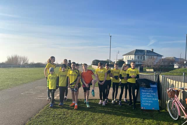 The Bridlington Road Runners Junior Handicap final race of the season.