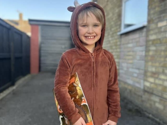 George the Gruffalo, sent in by Lynsey Hague.