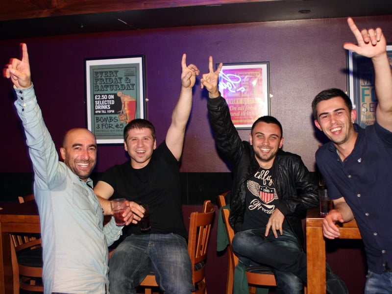 Camalettin, Adil, Jorin and Umit in Blue Lounge