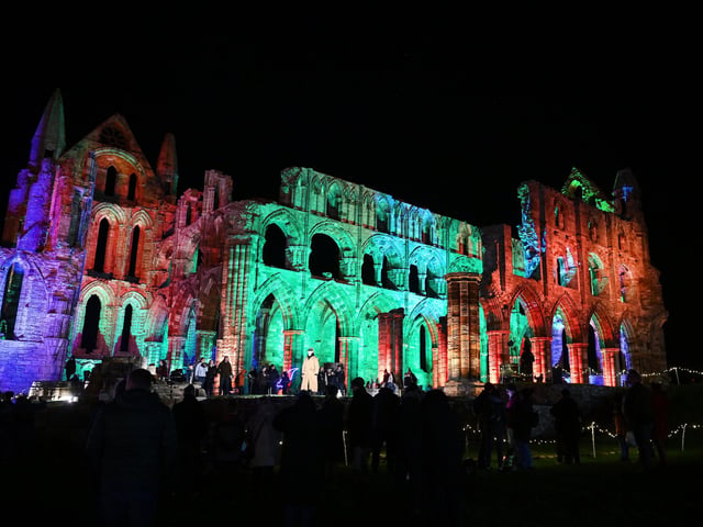 The dramatic after-dark illuminations