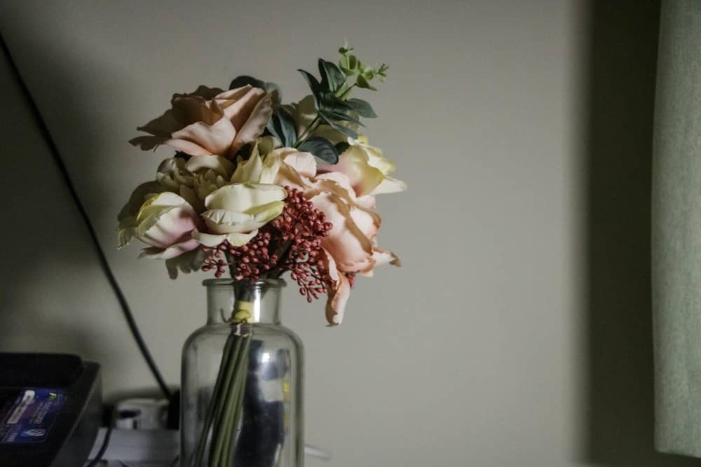 Eskdale Young Creatives photography of flowers in vase
