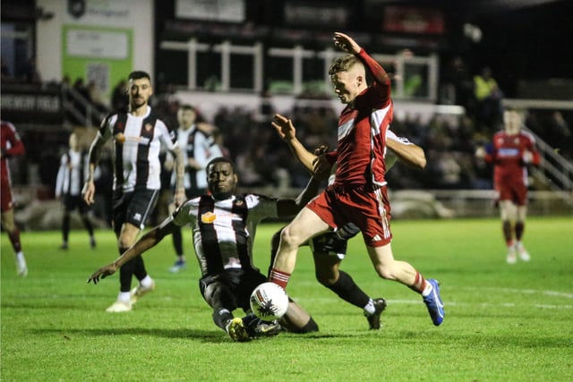 Harry Green was on target again at Spennymoor.