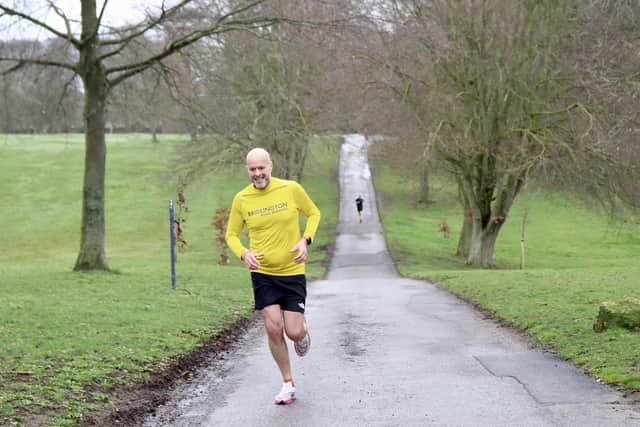 Martin Hutchinson was the second Brid Road Runner across the finish-line at Sewerby Parkrun, earning seventh place.