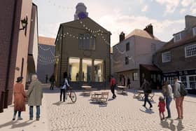 Whitby Old Town Hall - artist's impression.