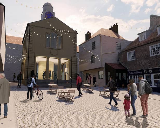 Whitby Old Town Hall - artist's impression.