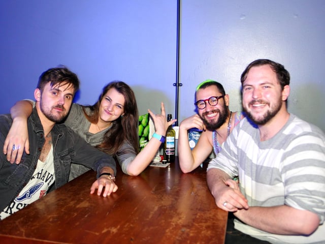 Richie, Jana, Rick & Richard enjoying their big night out!