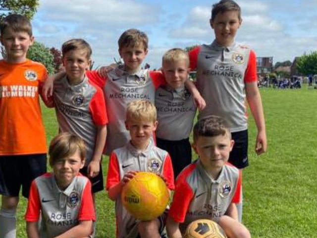 Whitby Fishermen Football Club Under-9s.
