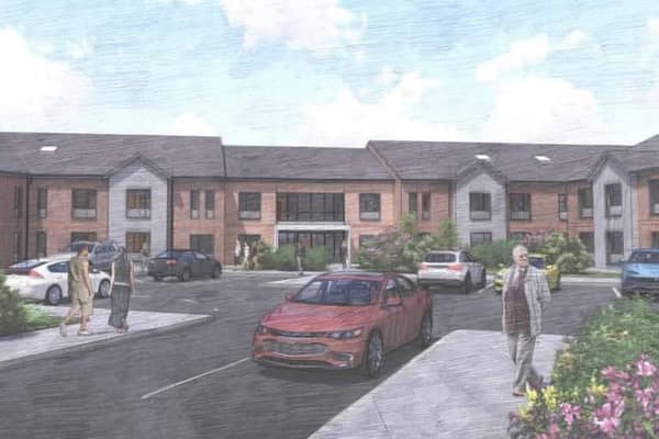 Plans for the 100-bed care home in East Ayton
