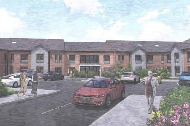 Plans for the 100-bed care home in East Ayton